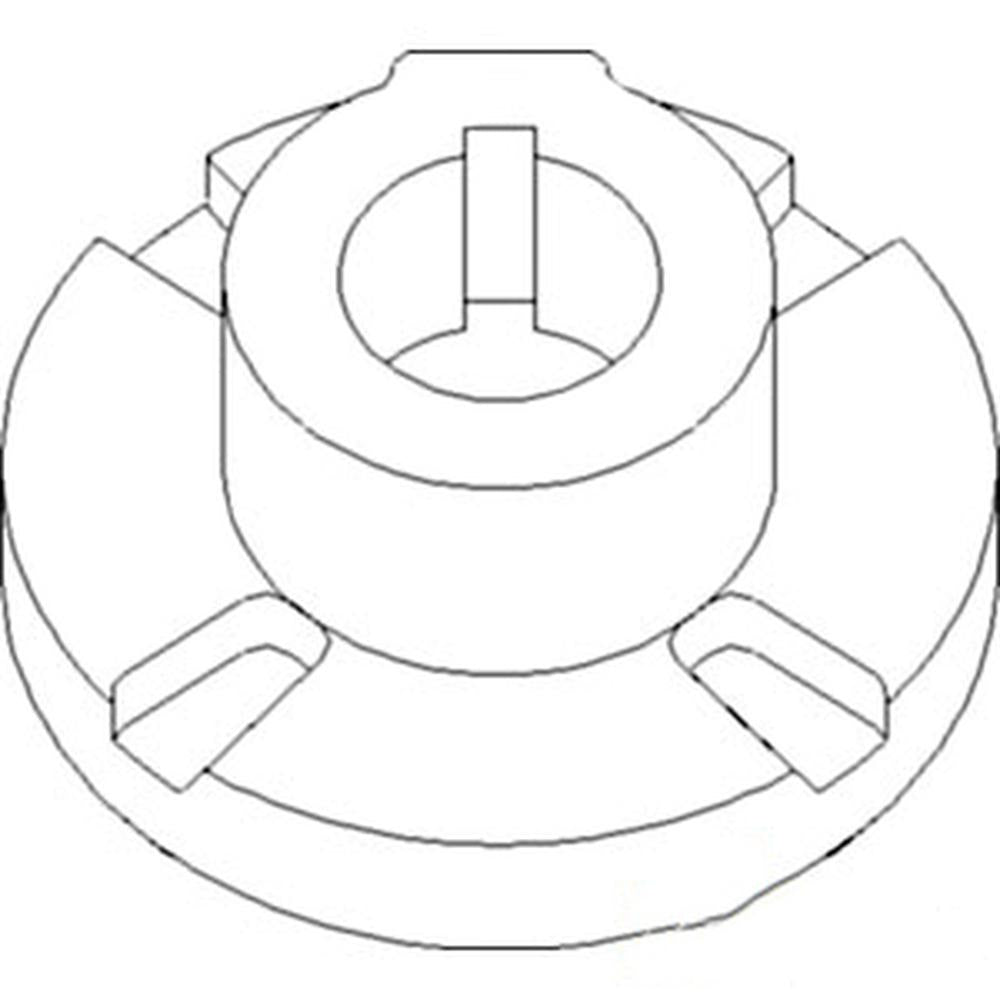 WN-H85015 Auger, Tailings, Lower Drive Slip Clutch Hub Fits John Deere CTS CTS II 3300 4400 420 6600 6601 6620 7700 7720 7721 8820 9400 9410 9450 9500 9500SH 9501 9510 9510SH 9550 9550SH 9560 9560SH