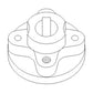 WN-H133026-PEX Auger, Unloading, Countershaft, Drive Hub Fits John Deere CTS