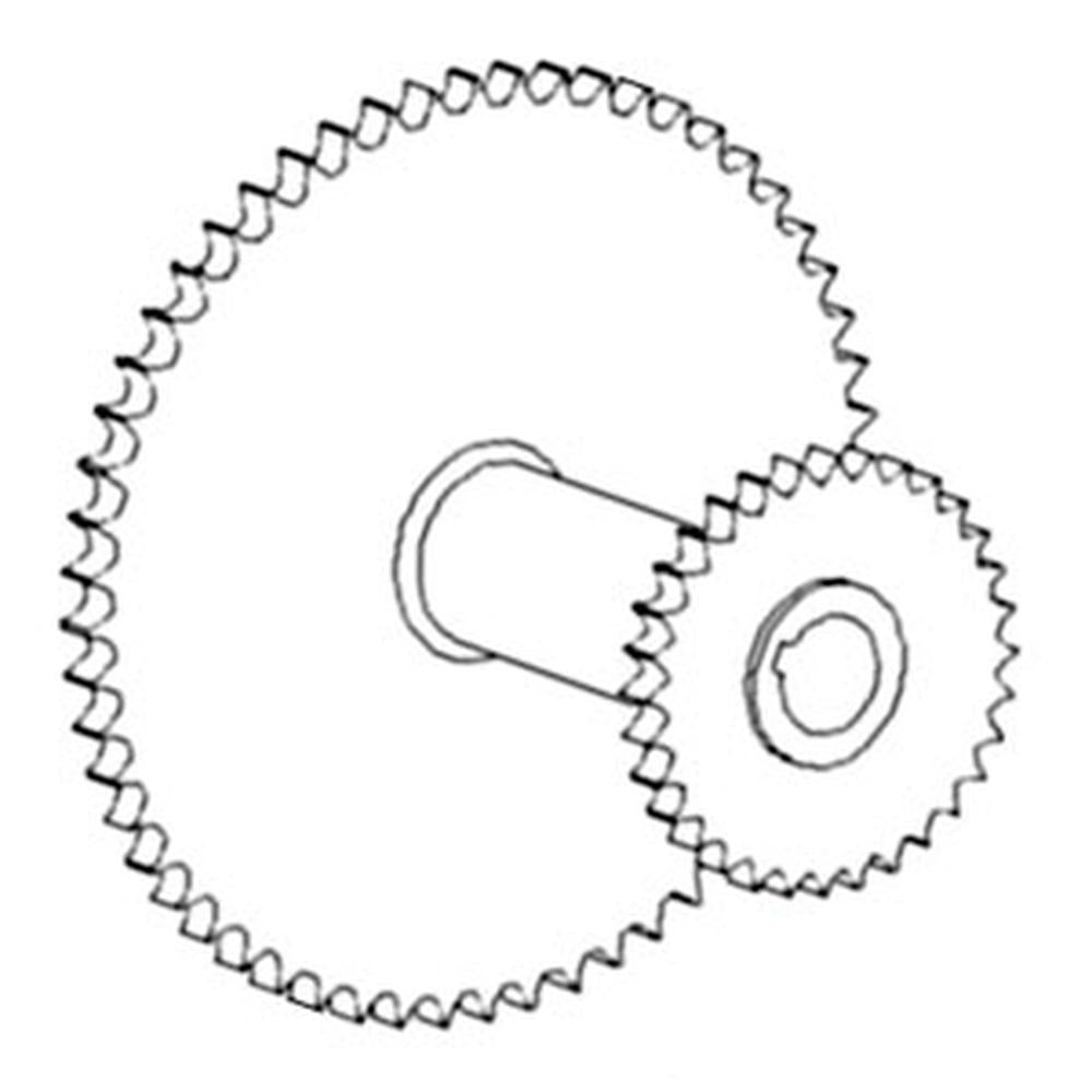 WN-1347402C1-PEX Auger, Unloading, Drive Sprocket Fits International/CaseIH