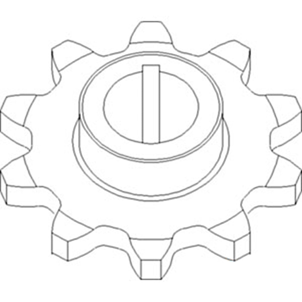 H228383 Clean Grain Elevator Lower Sprocket Fits John Deere Combines 9770STS