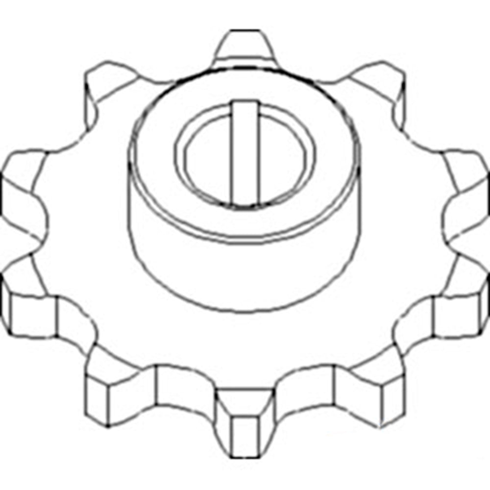 WN-H228385-PEX Clean Grain Elevator Sprocket Fits John Deere 9770STS 9870STS