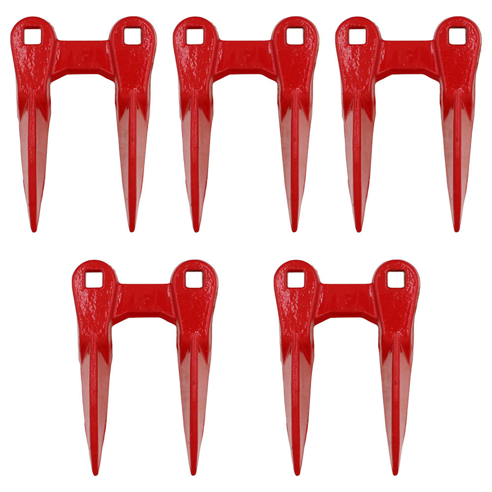 483500R4 New Pack of 5 LH Grain Head Cutter Bar Guards Fits Case-IH Mower Models