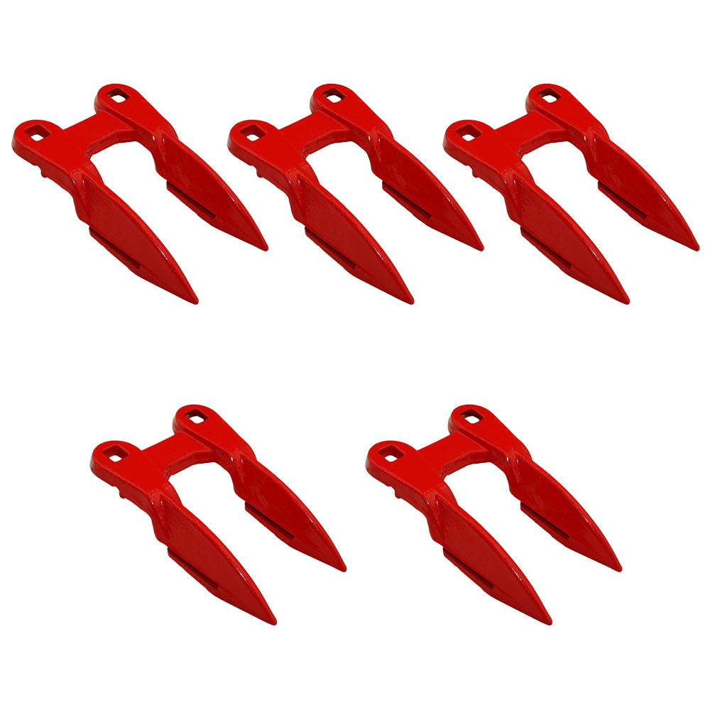 483500R4 New Pack of 5 LH Grain Head Cutter Bar Guards Fits Case-IH Mower Models