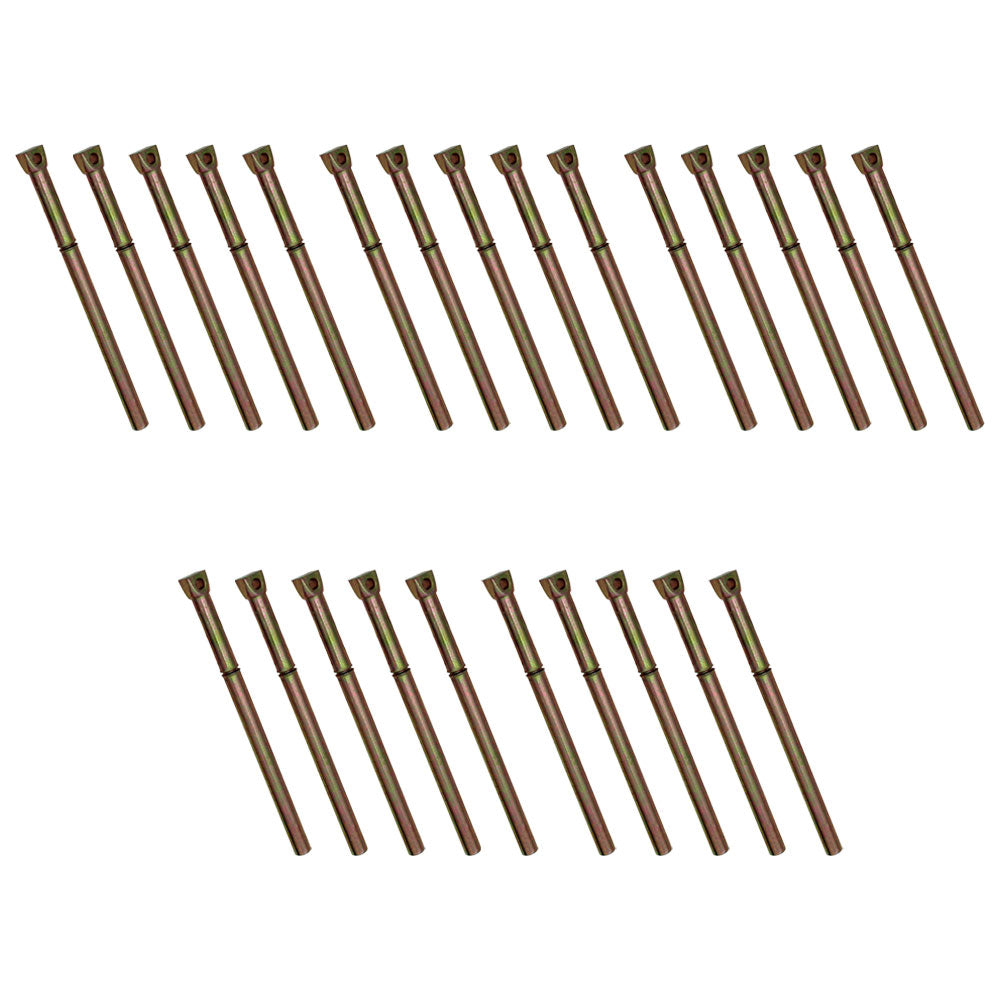 H102724 Pack of 25 Grain Head Auger Fingers Steel 5/8" Dia. Fits John Deere