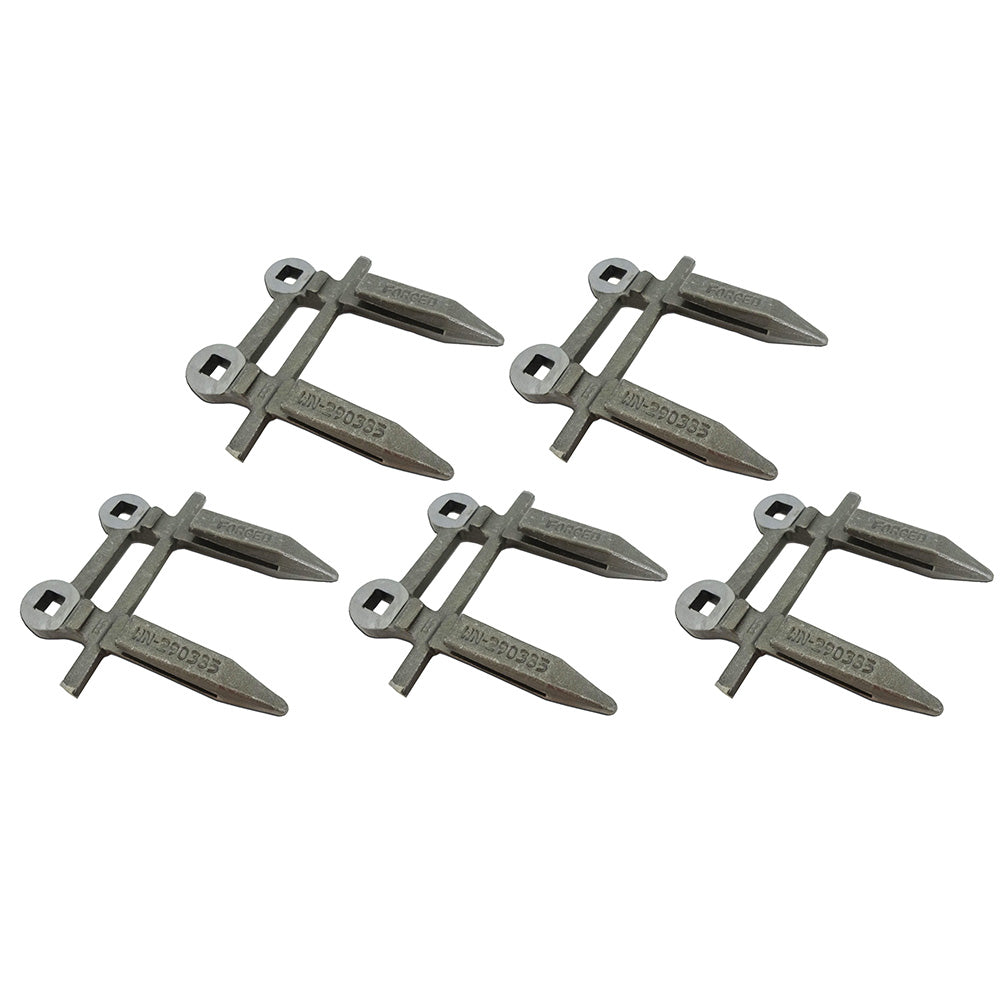 Set/5 2-Prong Forged Guards Fits Ford/New Idea 536 535 290 Mower Conditioners