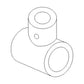 Grain Head Auger Finger Hub Fits Case/International Harvester Replaces 410719A1