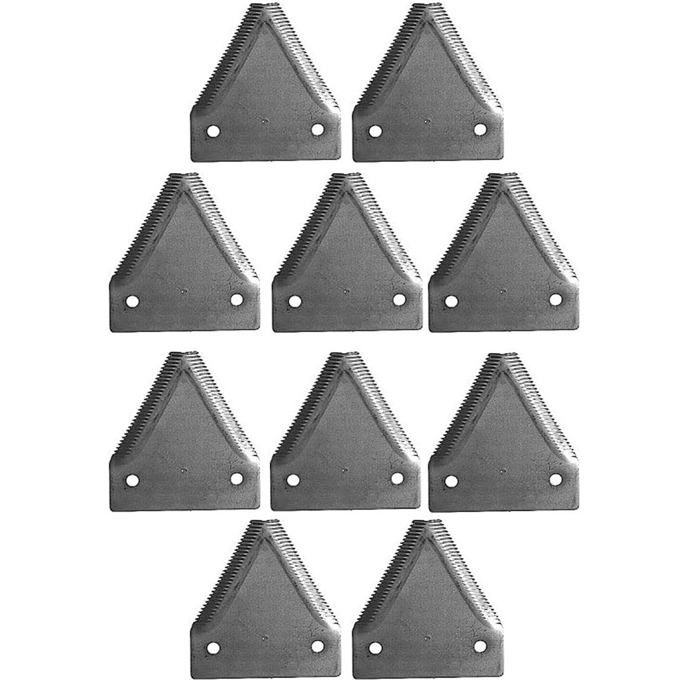 Qty 10: Grain Head Cutter Bar Knife Section Fits White Replaces 31-7980110