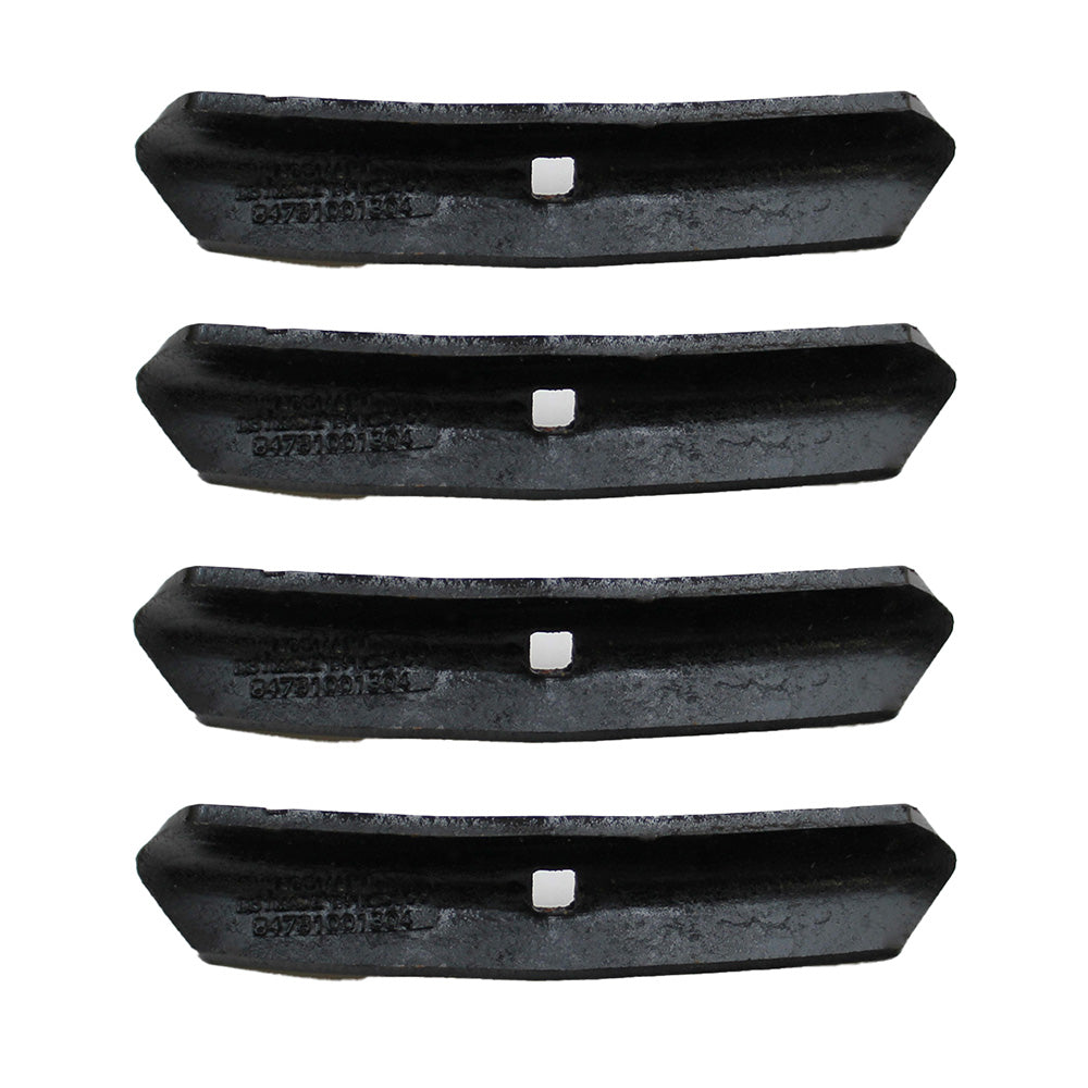 (4 Pk) S32-0001 1-3/8 Inch X 6MM Reversible Danish Cultivator Point