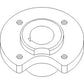 H133603 Combine Chaffer Drive Hub Fits JD CTS 9400 9410 9450 9500 9501 9510 +