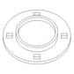 87430518 New Jackshaft Bearing Flange Fits Case-IH Combine Models 1440 +