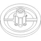WN-AH157219-PEX Cleaning Fan, Sheave, Inner Driver Fits John Deere 9400 9450