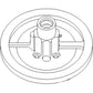 AH157219 Cleaning Fan Sheave Inner Driver Fits JD 9400 9450 9550 9550SH 9650 +