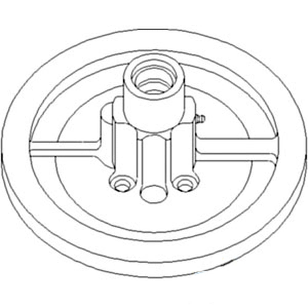 WN-AH157219-PEX Cleaning Fan, Sheave, Inner Driver Fits John Deere 9400 9450