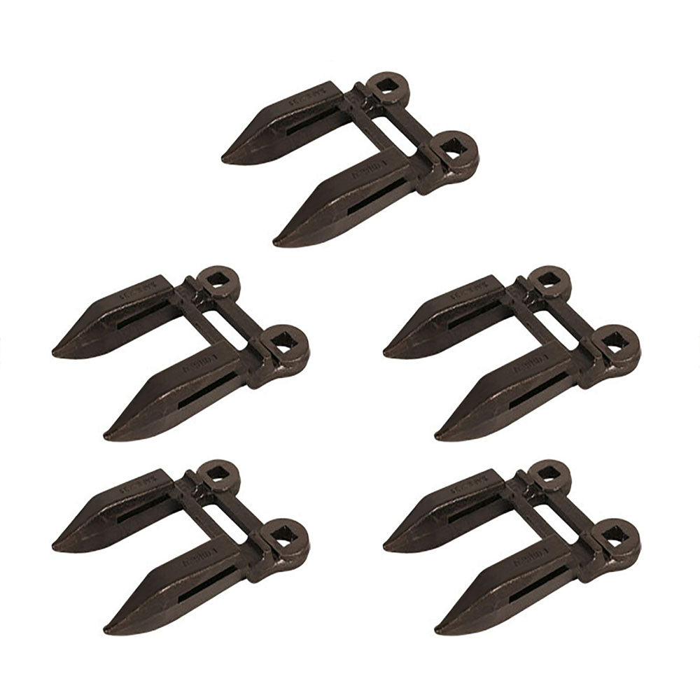 Qty 5: 2 Prong Forged Guard Fits White Oliver Replaces 312749417