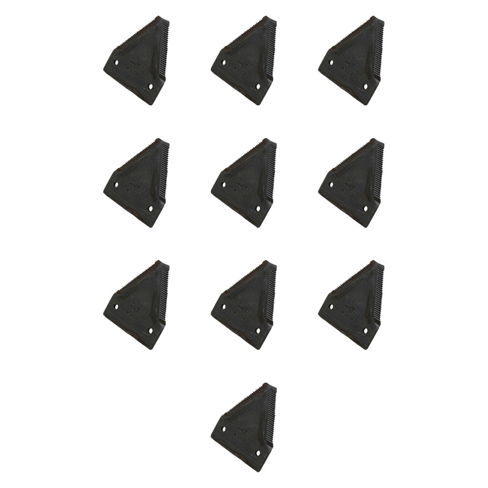 Sickle Section Shape 2 TS XH Black Anvil 3 Hole (CTSK) 10 Pack