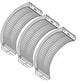 BH84226 Combine Round Bar Concave Set for  Fits JD 9650STS 9660STS 9670STS 9750S