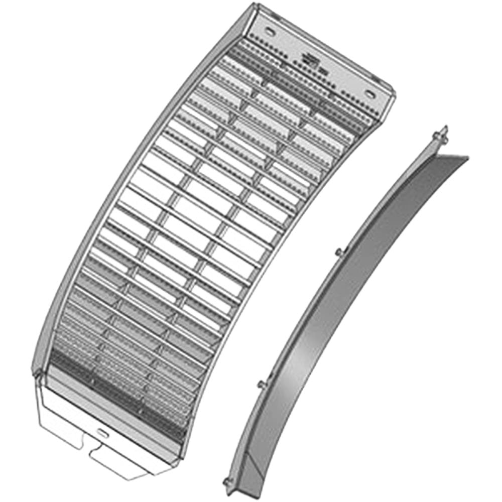 AH205255 Combine Narrow Spaced Middle / Rear Concave Fits JD S660 STS S670 STS +