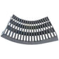 87600861 New LH Extended Wear Round Bar Concave Fits Case-IH Combine Models