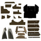 CR50 KIT1 Cab Interior Kit, Fits John Deere 50 Series w/ Cowl Cover