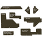 CR52 Cab Kit without Headliner Fits JD 2355 2555 2755 2955 3055 3155 3255
