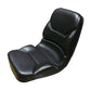 Black High-Back Dishpan Seat Fits Bobcat Replaces 6563141