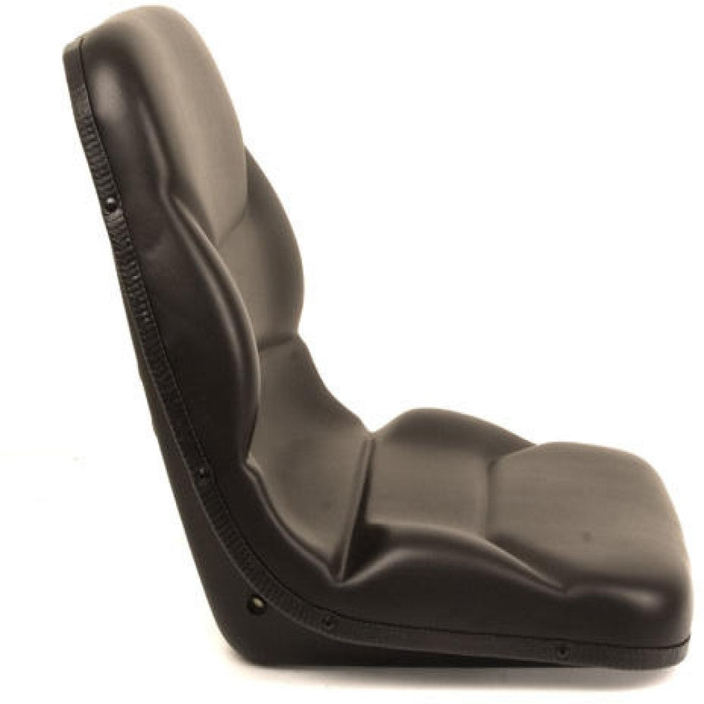 Black High-Back Dishpan Seat Fits Bobcat Replaces 6563141