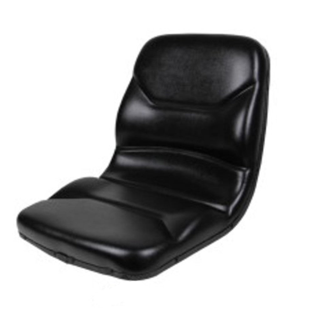 Black High-Back Dishpan Seat Fits Allis Chalmers Replaces AC6080B