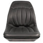 High Back Black Seat Fits Bobcat A220 A300 S185 S220 S250 S300 S330 T180 T1
