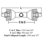 PTO Driveline for Caroni Comer Fits New Holland Fits John Deere Fits Woods