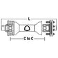 CS42516 Driveline With 7" Friction Clutch for Universal Products ECC4383S
