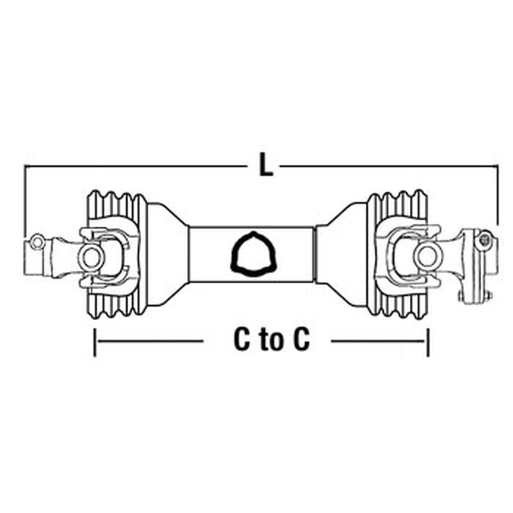 Driveline Fits Case/International Harvester Replaces W14106546DS