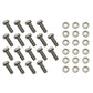 Radiator Nut & Bolt Kit Fits Case/International Harvester Replaces CSJ20-0007