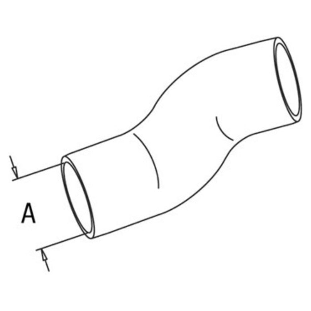 Lower Radiator Hose Fits Case/International Harvester Replaces D124951