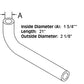 395106A1 Upper Radiator Hose Fits Case-IH Skid Steer Loader Model 40XT