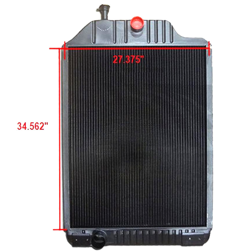 RE21561 New Radiator 34.562" H x 27.375" Fits John Deere Tractor 8430 8440