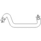 Upper Radiator Hose Fits Bobcat Replaces 6562284