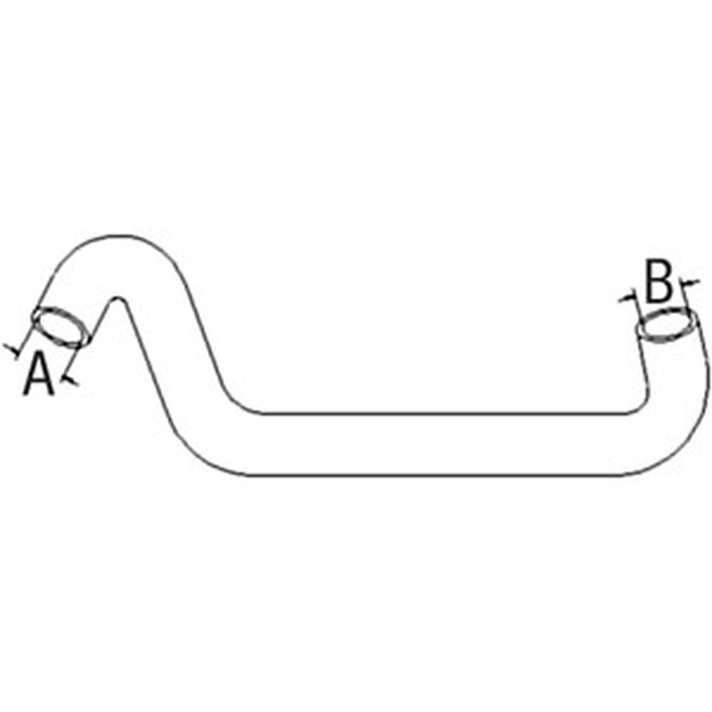Upper Radiator Hose Fits Bobcat Replaces 6562284