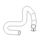 One New Radiator Hose - Upper Fits Bobcat 853 6700738