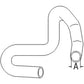 One New Radiator Hose - Upper Fits Bobcat 853 6700738