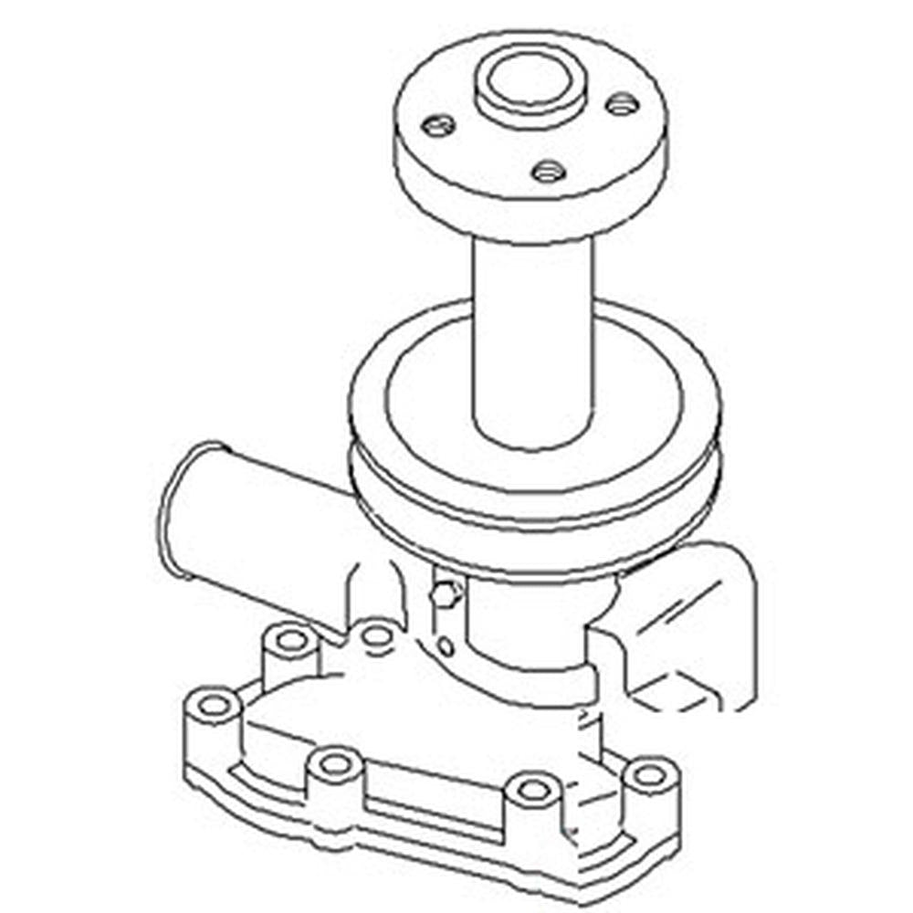 Water Pump Fits Ford Tractors 1910 2110 2120 Compact  SBA145016540