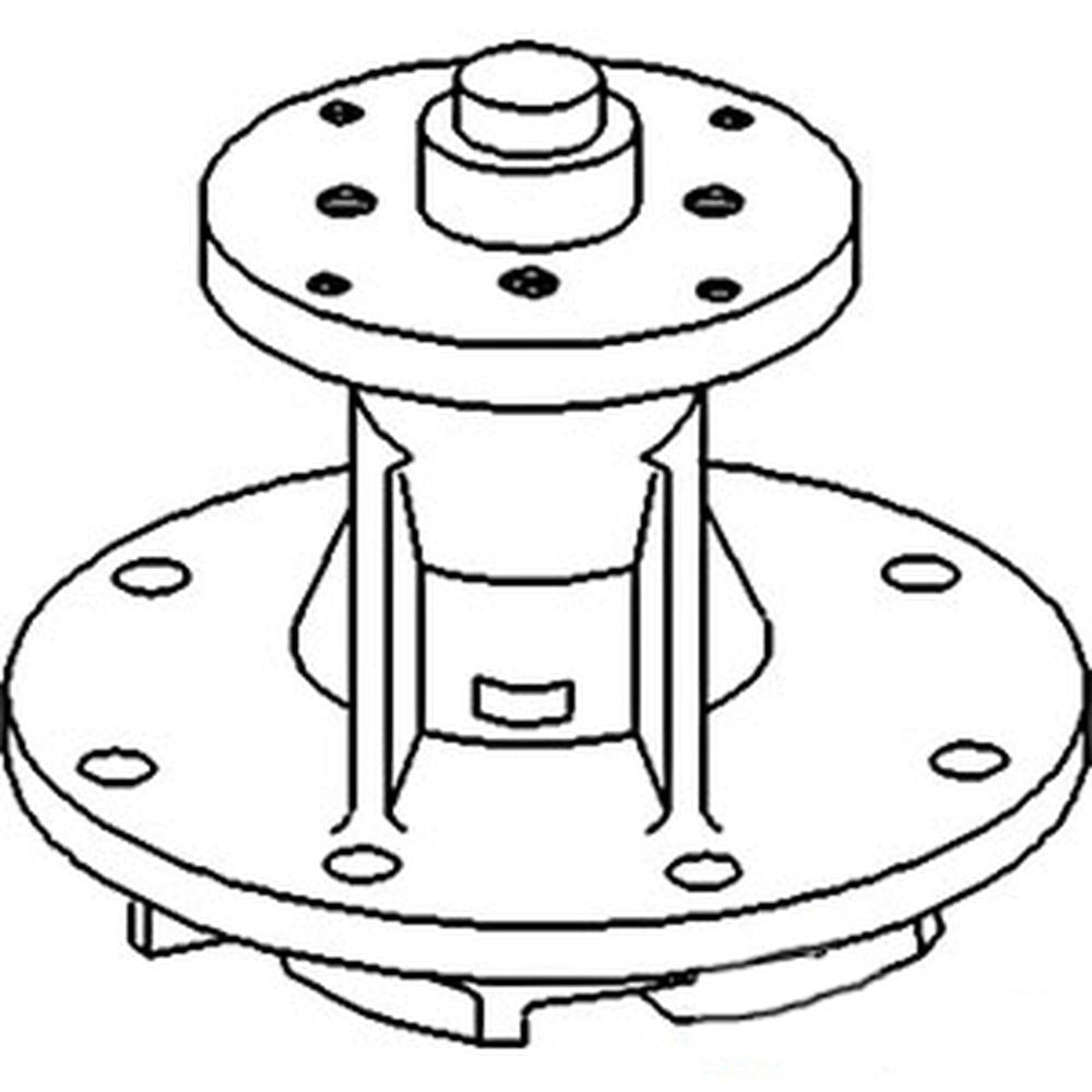 RE53757 Water Pump Fits John Deere Tractor 7200 7400