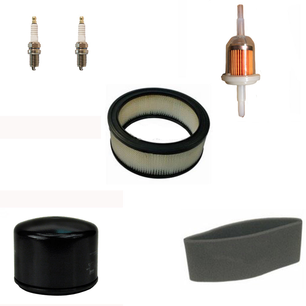 Tune Up Spark Plugs & Filters Set Fits Sabre 1948GV 2148HV Fits Scotts S2048 S2348 492932 4708303