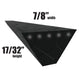 Classical V-Belt (7/8" X 102") Fits Various Applications 832807M1 1970116C1