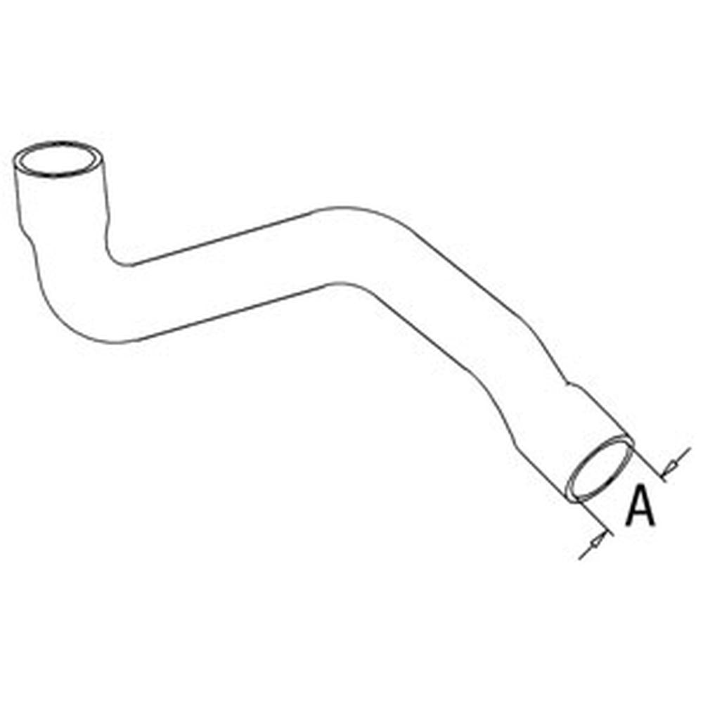 D0NN8286A Lower Radiator Hose Fits Ford New Holland 5000 5200 6600C 7000 72
