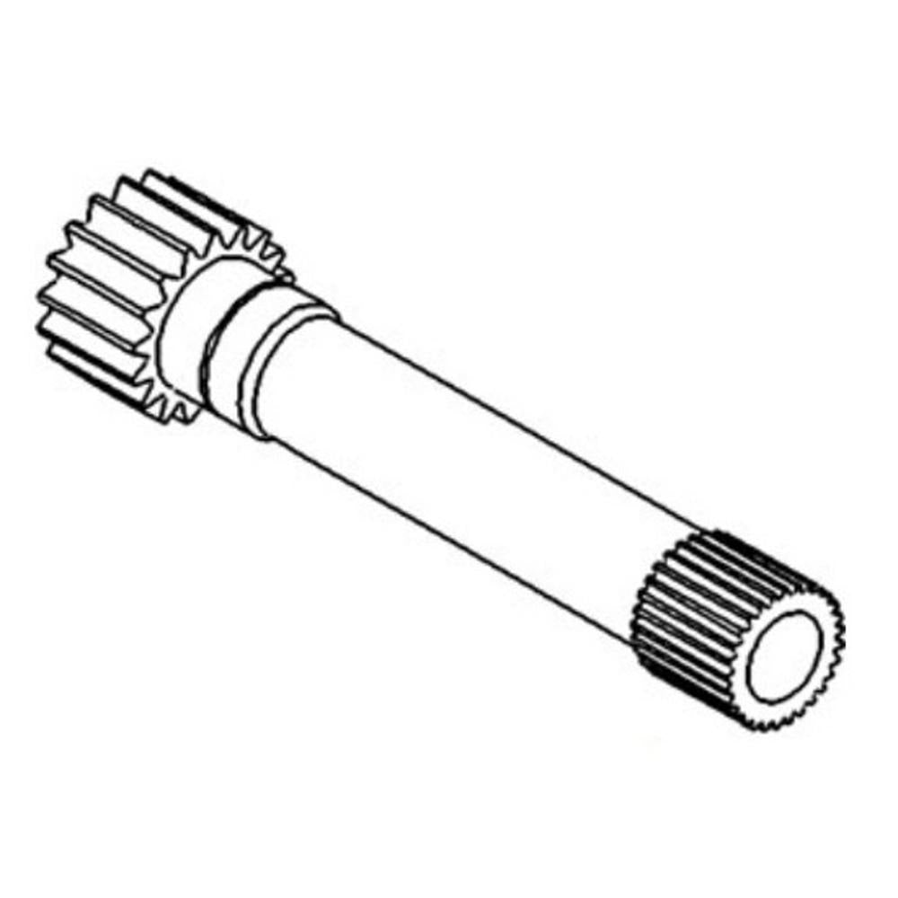 65349 PTO Shaft Input D1nn772b Fits Ford