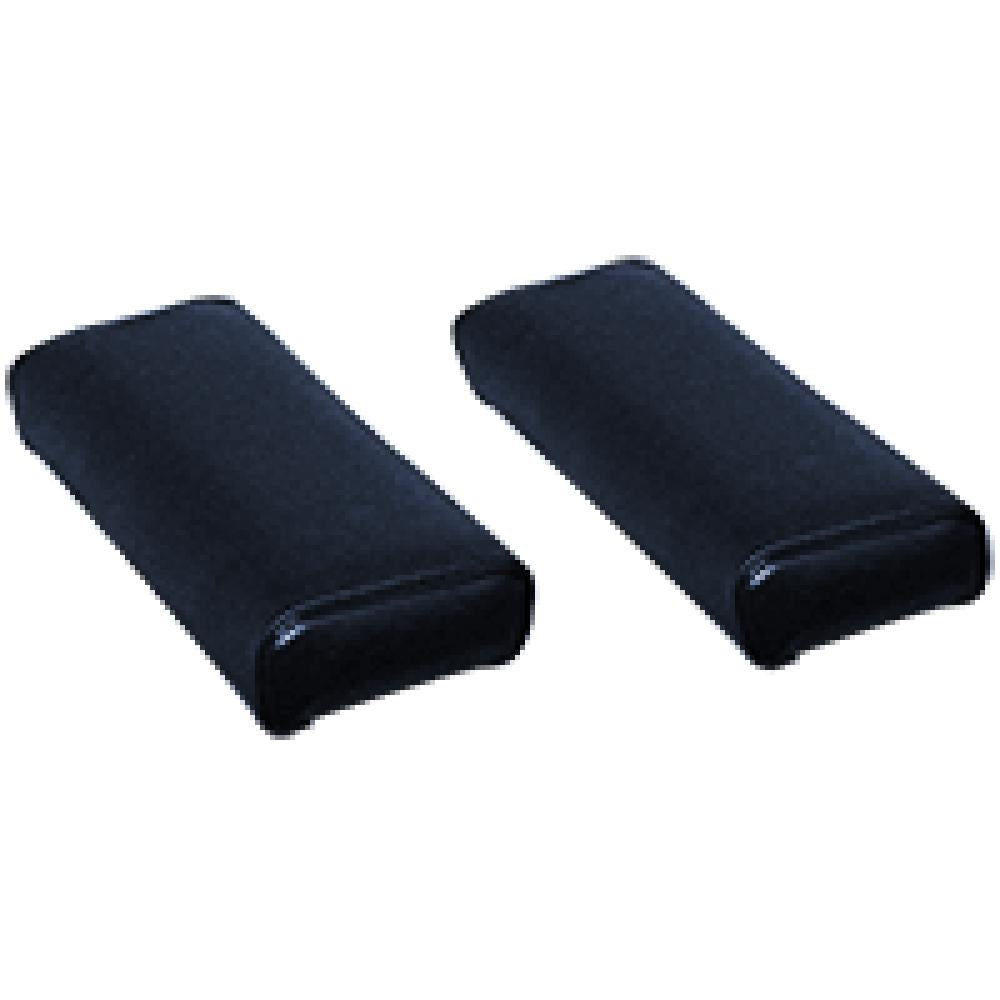 D27693 Fits Case Crawler Set of Arm Rests (2) 310 310C 310D 310F Black Vinyl