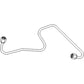 D2NN9A556A New #2 Cylinder Injection Line Fits Ford/New Holland 5000 5100