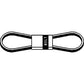 D3776W Belt for Country Clipper Riding Mowers SR1005 SR1010 SR205 SR335 SR210