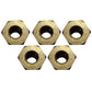 Qty 5: Wheel Nut Fits Ford/New Holland Replaces 1431569