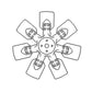 Cooling Fan - 7 Blade Fits Ford 7700 7710 7600 5610 6600 5600 6710 6700 6610